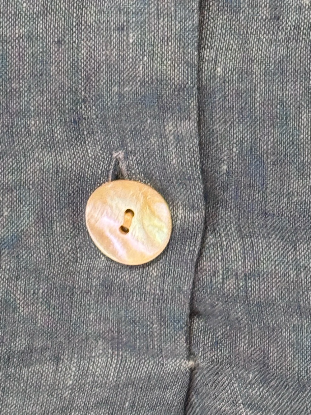 J. Jill - Pure Jill - Linen Button-Front Tunic Women’s Plus Size 3x - Picture 5 of 9